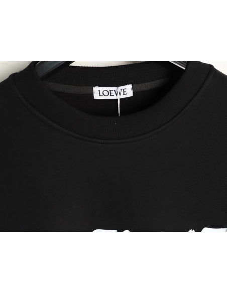 Loewe Chalk Crewneck Sweatshirt,Loewe