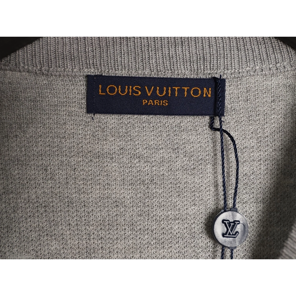 Louis Vuitton all-over monogram logo jacquard knit short-sleeved T-shirt,Louis Vuitton