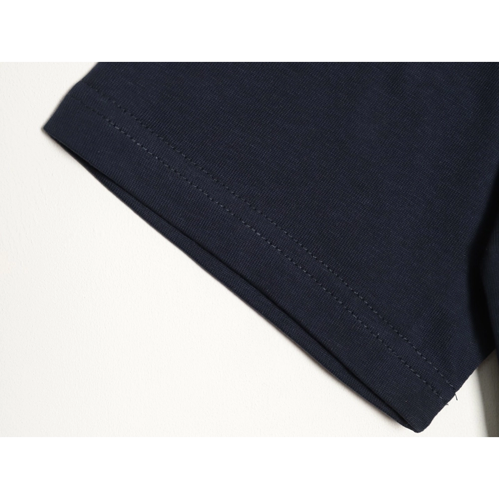 Louis Vuitton sailboat logo embroidered short-sleeved T-shirt TSK1,Louis Vuitton