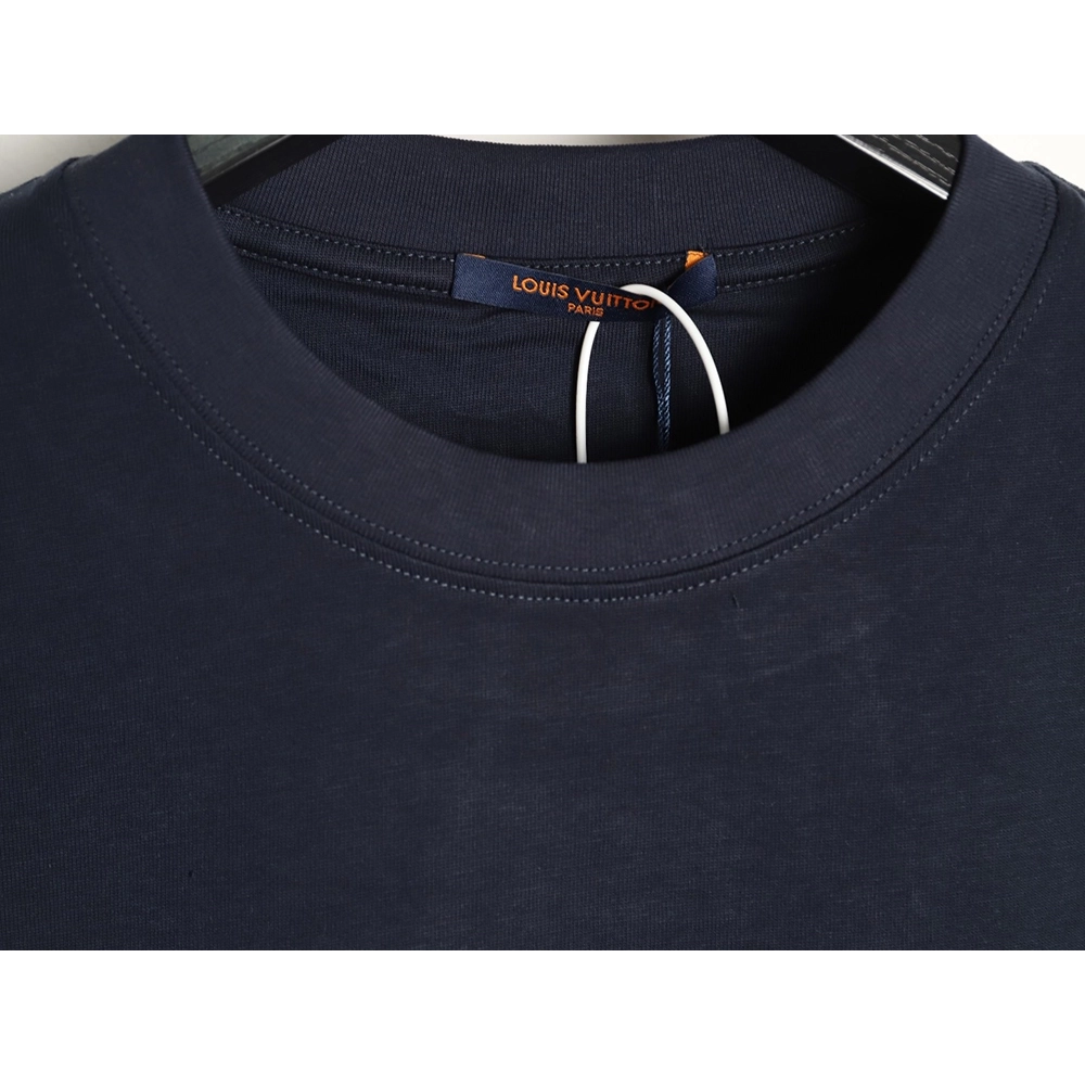 Louis Vuitton sailboat logo embroidered short-sleeved T-shirt TSK1,Louis Vuitton