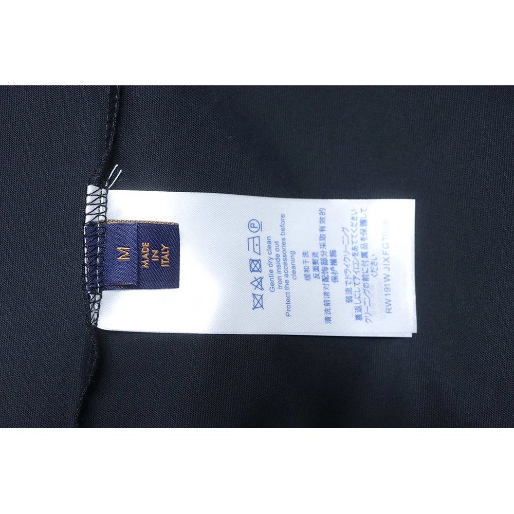Louis Vuitton Embroidered Cursive Letter Signature Short-Sleeve T-Shirt,Louis Vuitton