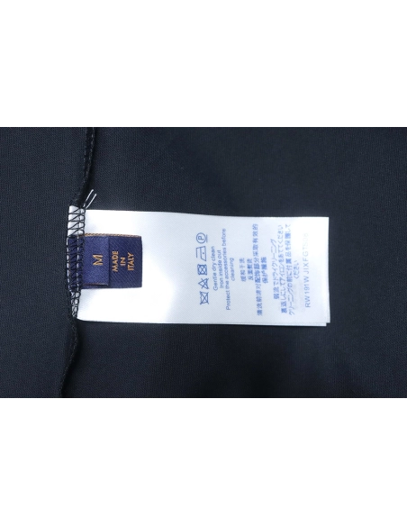Louis Vuitton Embroidered Cursive Letter Signature Short-Sleeve T-Shirt,Louis Vuitton