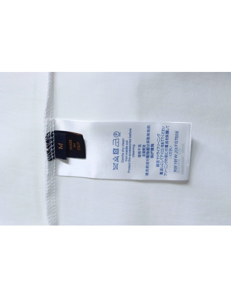 Louis Vuitton Chest Signature Embroidery Short-Sleeve T-Shirt,Louis Vuitton