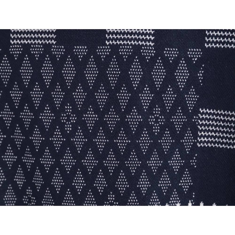 Louis Vuitton checkered monogram jacquard knit short-sleeved T-shirt,Louis Vuitton