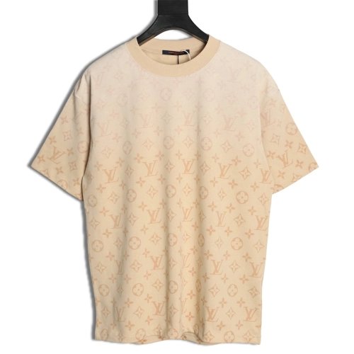 Louis Vuitton monogram gradient print short-sleeved T-shirt,Louis Vuitton