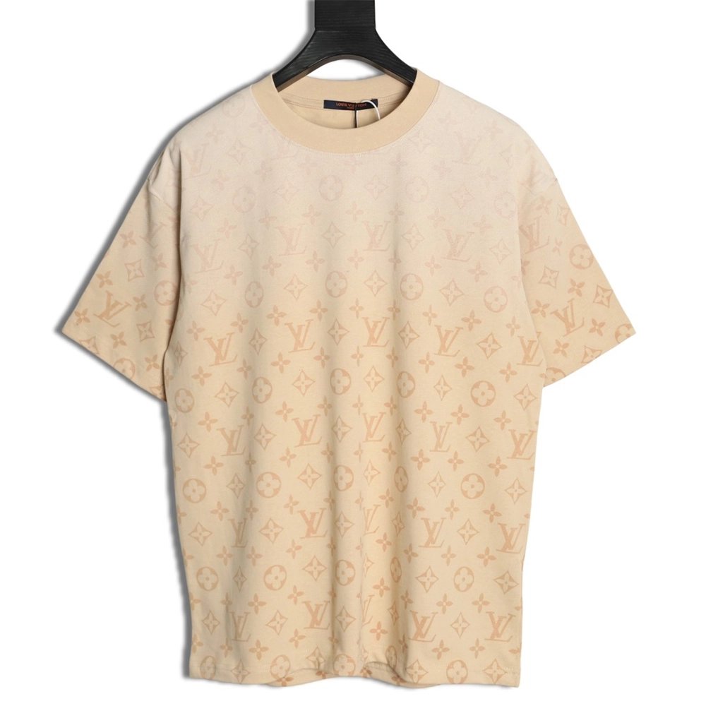 Louis Vuitton monogram gradient print short-sleeved T-shirt,Louis Vuitton