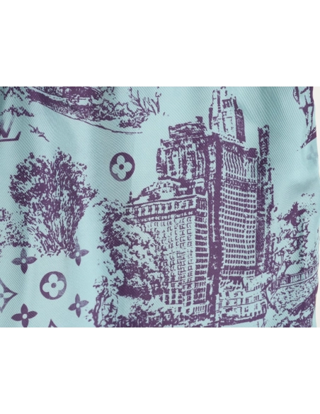 Louis Vuitton City Park Silk Shorts TSK1,Louis Vuitton