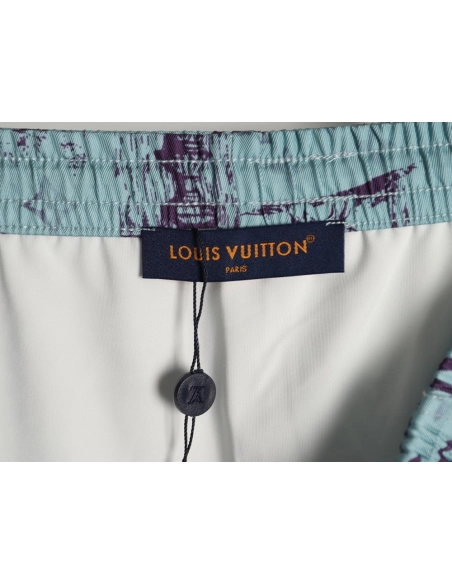 Louis Vuitton City Park Silk Shorts TSK1,Louis Vuitton
