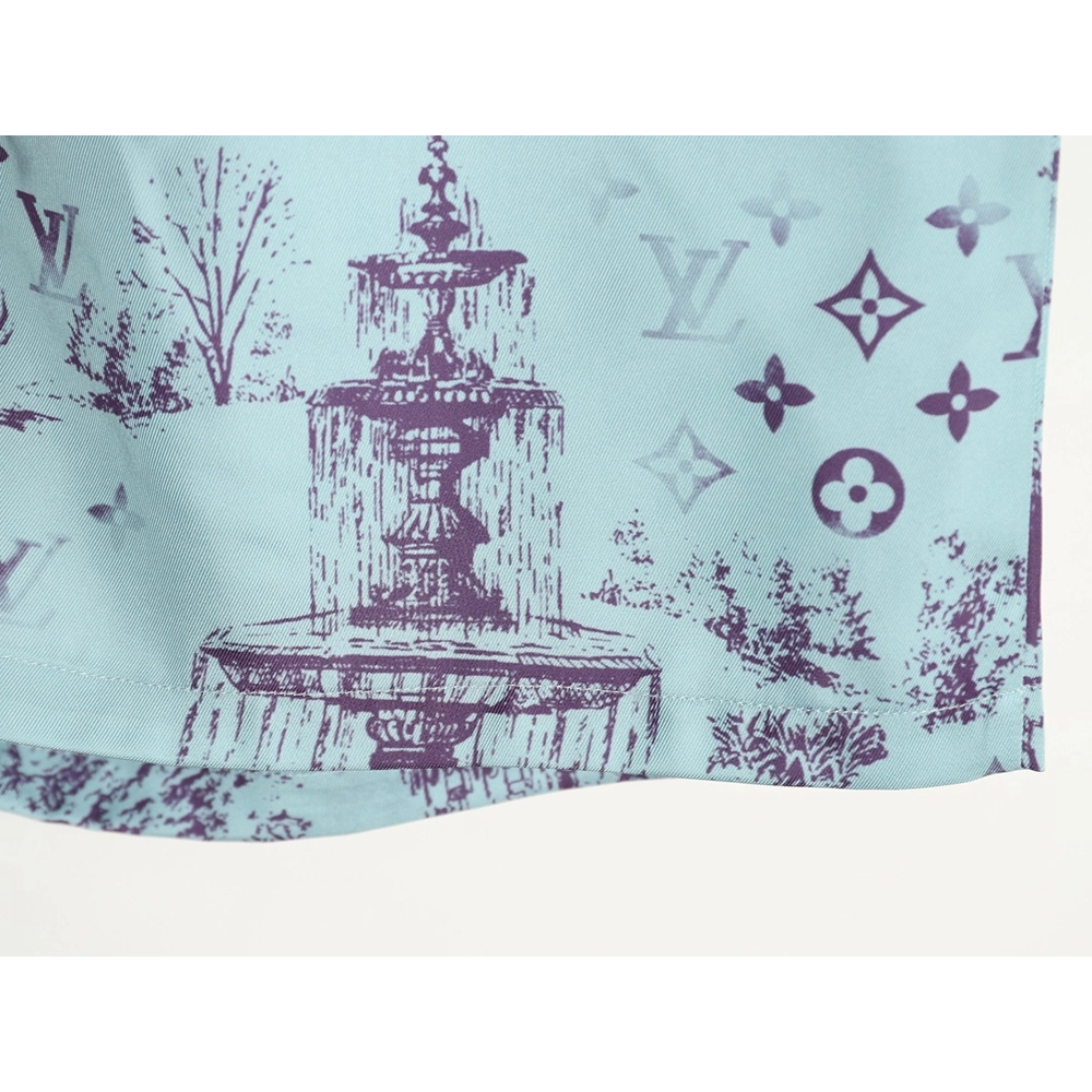 Louis Vuitton City Park Silk Shorts TSK1,Louis Vuitton
