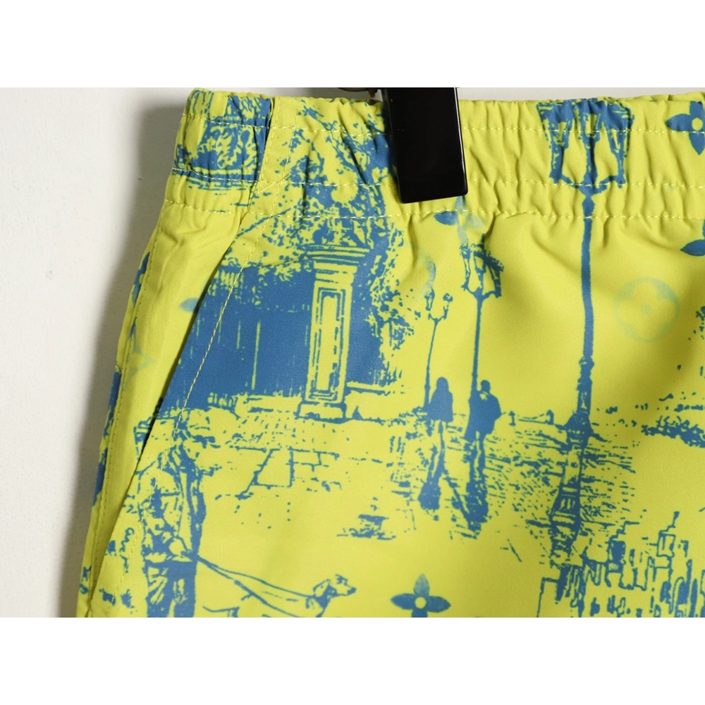 Louis Vuitton City Park Silk Shorts,Louis Vuitton