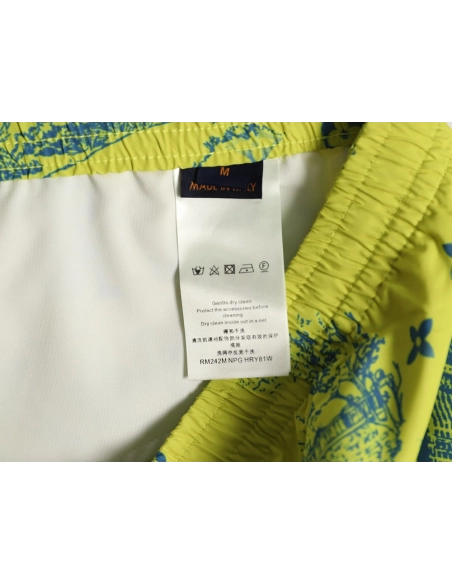 Louis Vuitton City Park Silk Shorts,Louis Vuitton