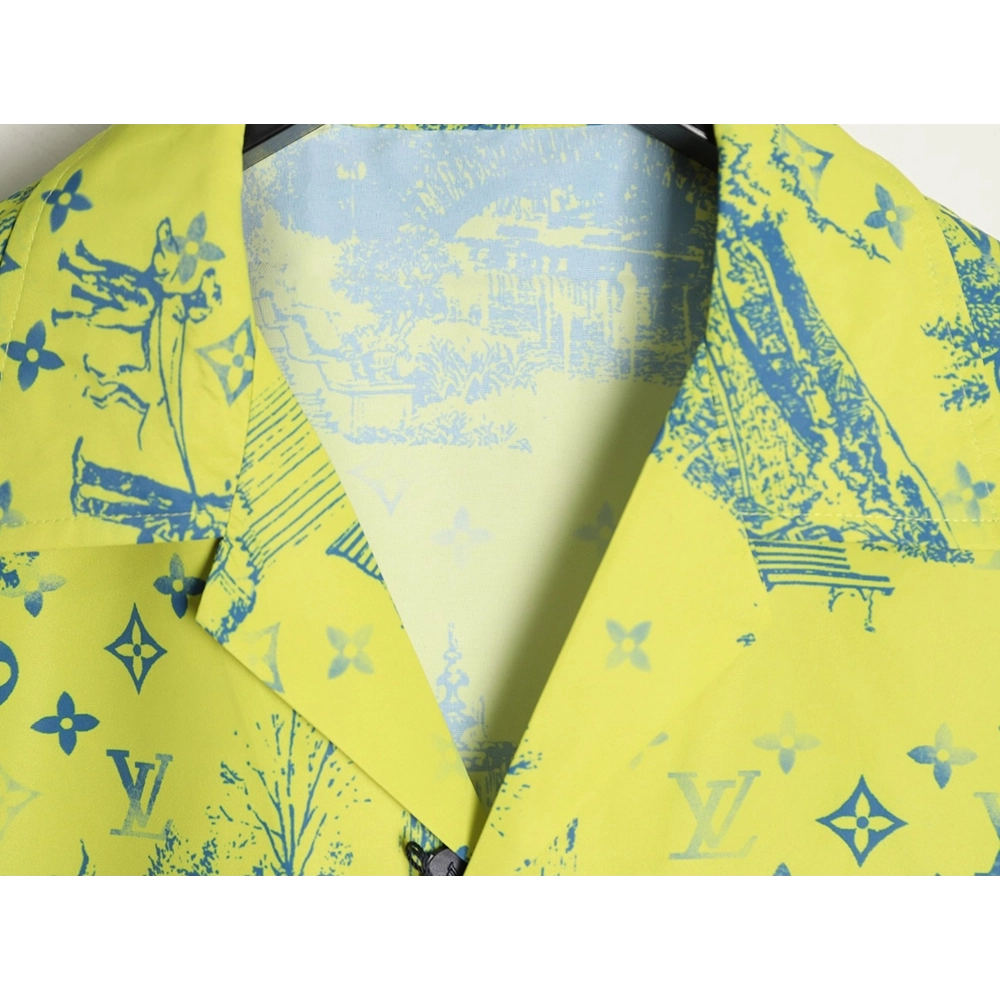 Louis Vuitton City Park Silk Short-Sleeved Shirt,Louis Vuitton