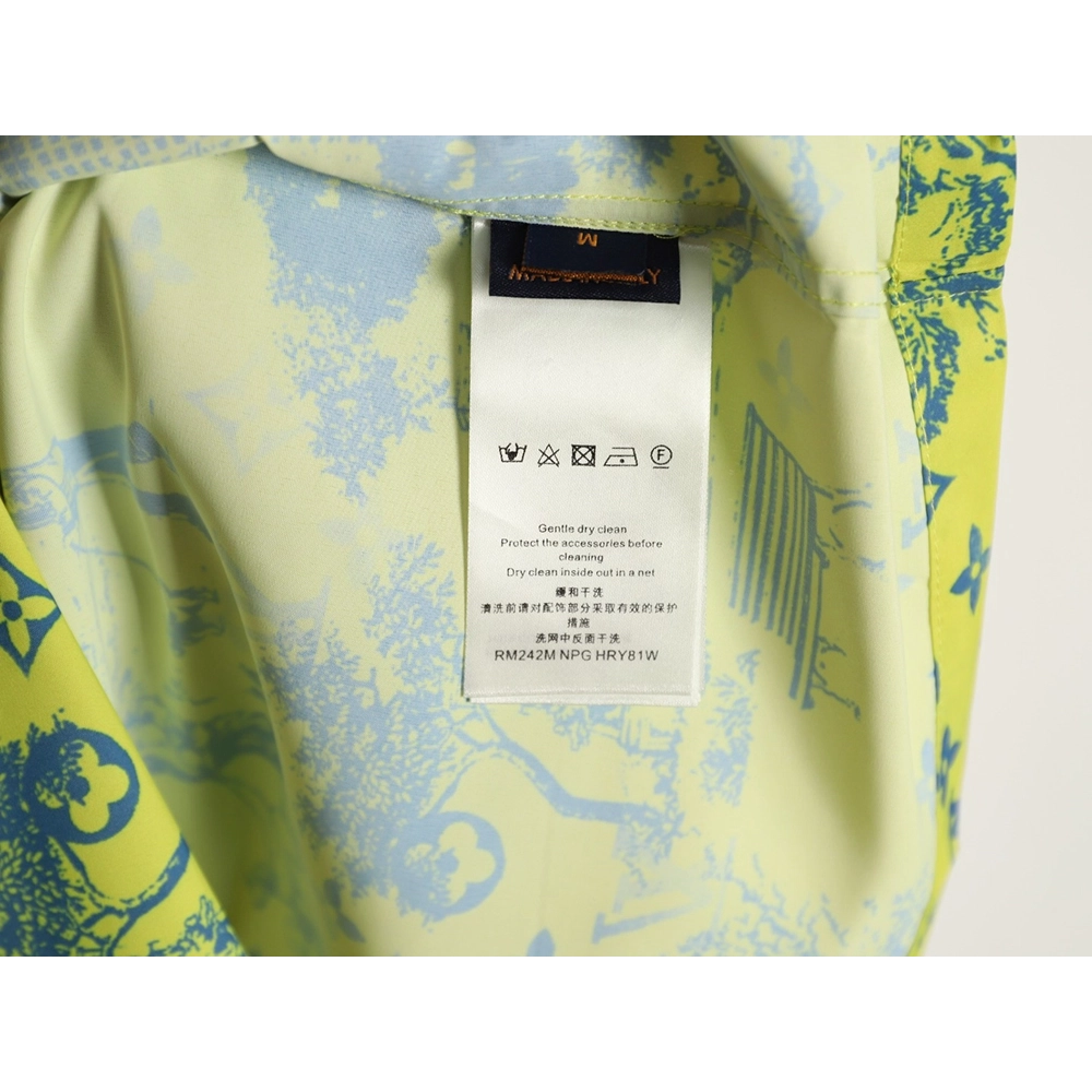 Louis Vuitton City Park Silk Short-Sleeved Shirt,Louis Vuitton