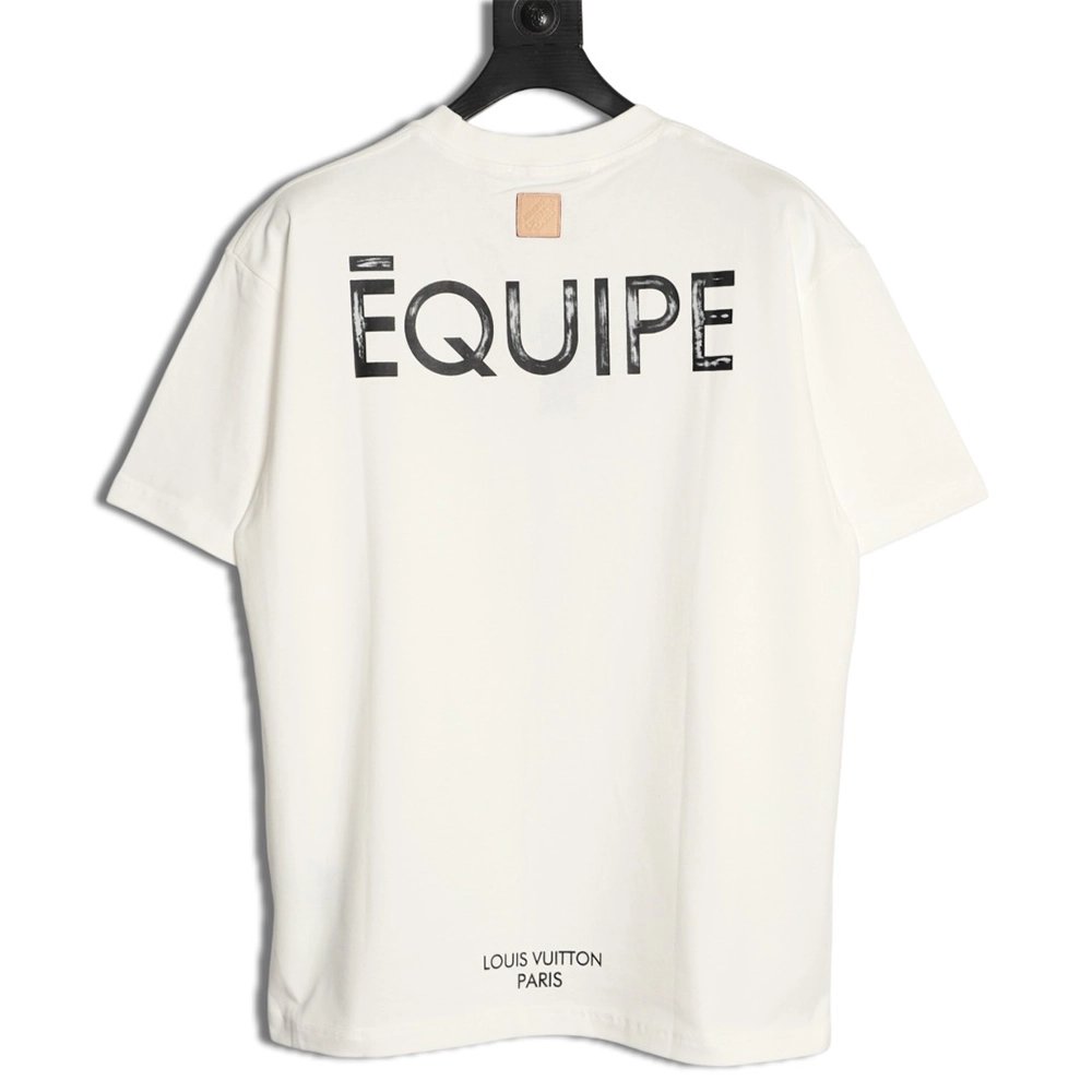 Louis Vuitton letter slogan print short-sleeved shirt,Louis Vuitton