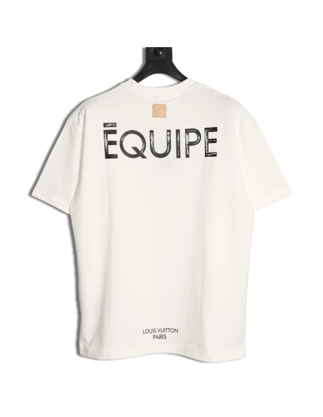 Louis Vuitton letter slogan print short-sleeved shirt,Louis Vuitton