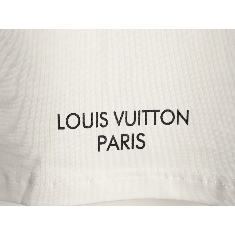 Louis Vuitton letter slogan print short-sleeved shirt,Louis Vuitton