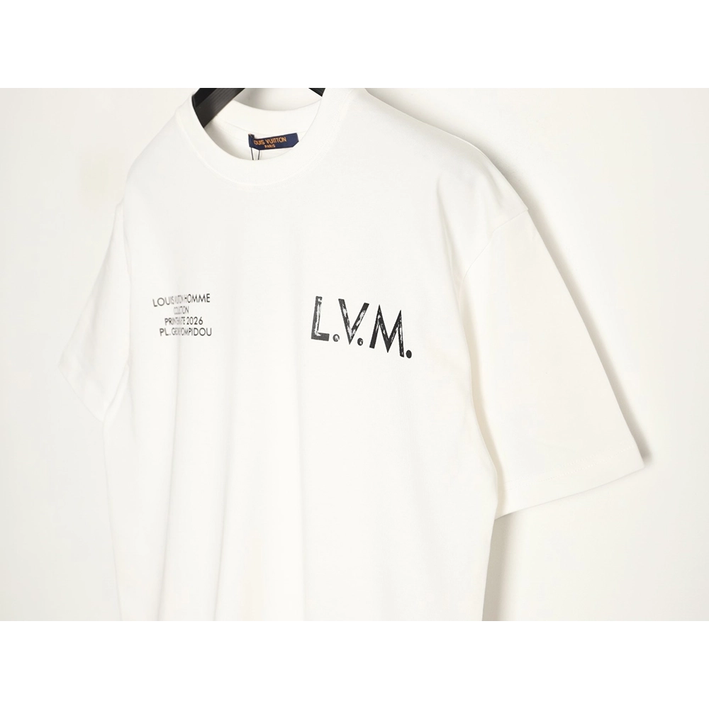 Louis Vuitton letter slogan print short-sleeved shirt,Louis Vuitton