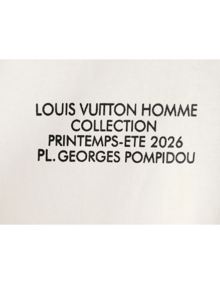 Louis Vuitton letter slogan print short-sleeved shirt,Louis Vuitton