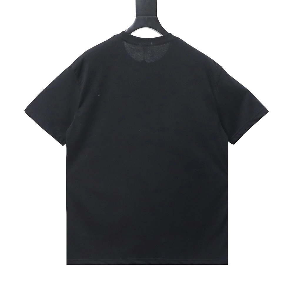 Moncler Chest Embroidered Black Logo Short-Sleeve T-Shirt,Moncler
