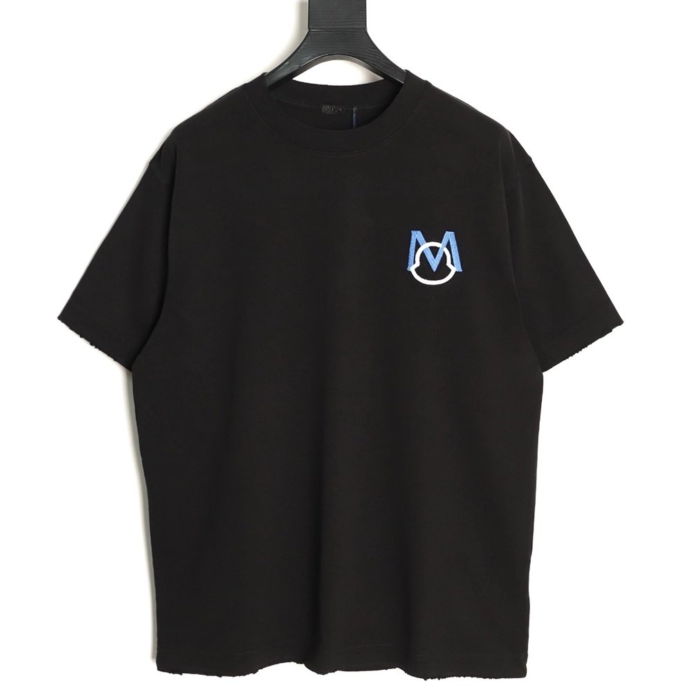 Moncler Appliqu¨¦ Embroidery 1952 Short-Sleeve T-Shirt TSK2,Moncler