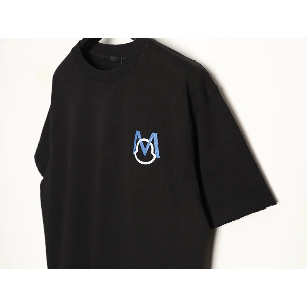 Moncler Appliqu¨¦ Embroidery 1952 Short-Sleeve T-Shirt TSK2,Moncler