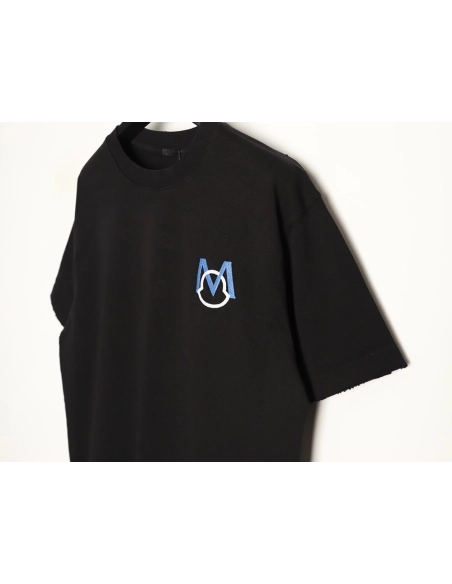 Moncler Appliqu¨¦ Embroidery 1952 Short-Sleeve T-Shirt TSK2,Moncler