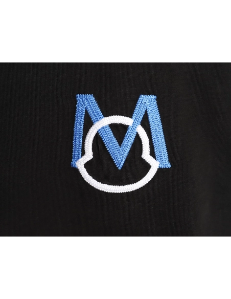 Moncler Appliqu¨¦ Embroidery 1952 Short-Sleeve T-Shirt TSK2,Moncler