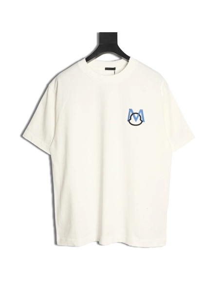 Moncler Appliqu¨¦ Embroidery 1952 Short-Sleeve T-Shirt TSK1,Moncler