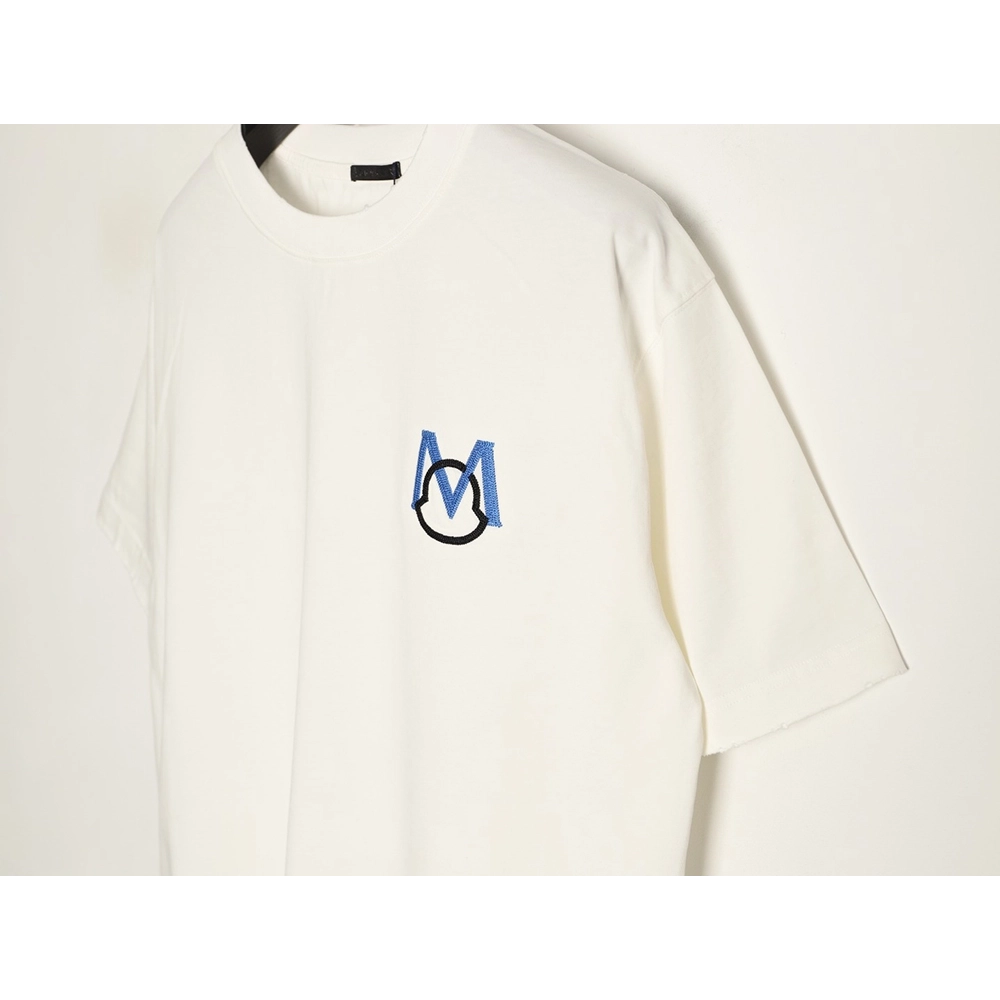 Moncler Appliqu¨¦ Embroidery 1952 Short-Sleeve T-Shirt TSK1,Moncler