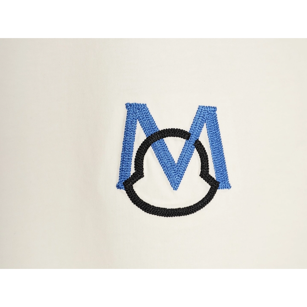 Moncler Appliqu¨¦ Embroidery 1952 Short-Sleeve T-Shirt TSK1,Moncler