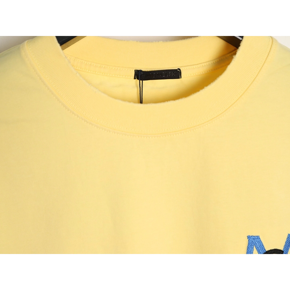 Moncler Appliqu¨¦ Embroidery 1952 Short-Sleeve T-Shirt,Moncler