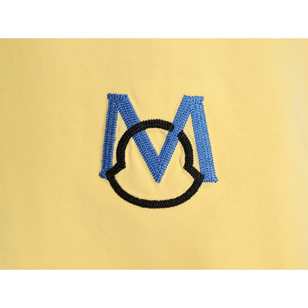 Moncler Appliqu¨¦ Embroidery 1952 Short-Sleeve T-Shirt,Moncler