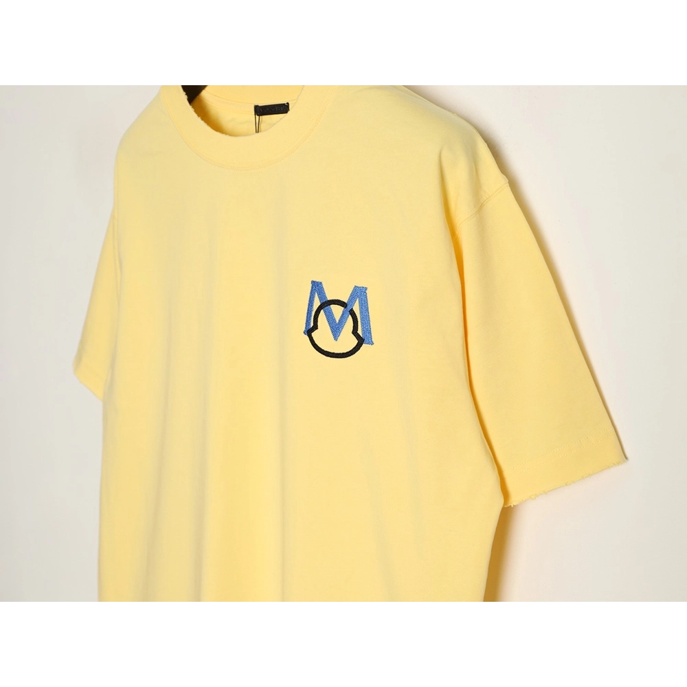 Moncler Appliqu¨¦ Embroidery 1952 Short-Sleeve T-Shirt,Moncler