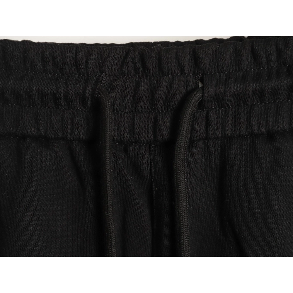 Prada striped patchwork triangular logo shorts TSK1,Prada