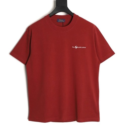 Ralph Lauren Pony Logo Embroidered Crew Neck Short Sleeve T-Shirt,Ralph Lauren