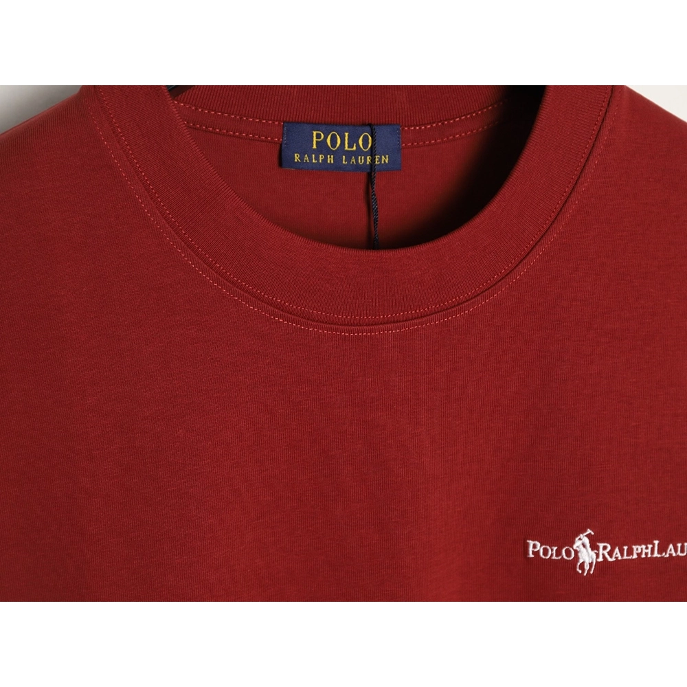 Ralph Lauren Pony Logo Embroidered Crew Neck Short Sleeve T-Shirt,Ralph Lauren