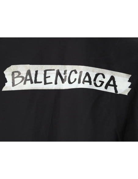 Balenciaga print stand-up collar jacket,Balenciaga