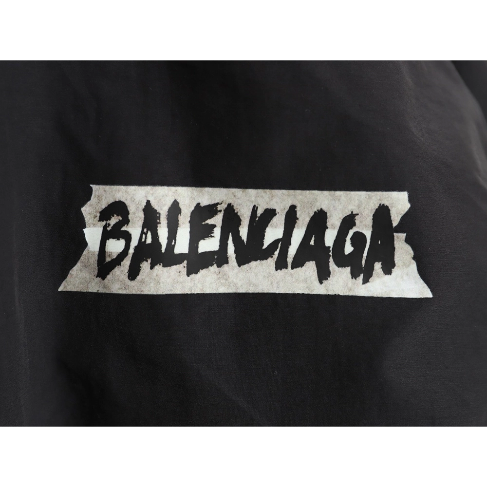 Balenciaga print stand-up collar jacket,Balenciaga
