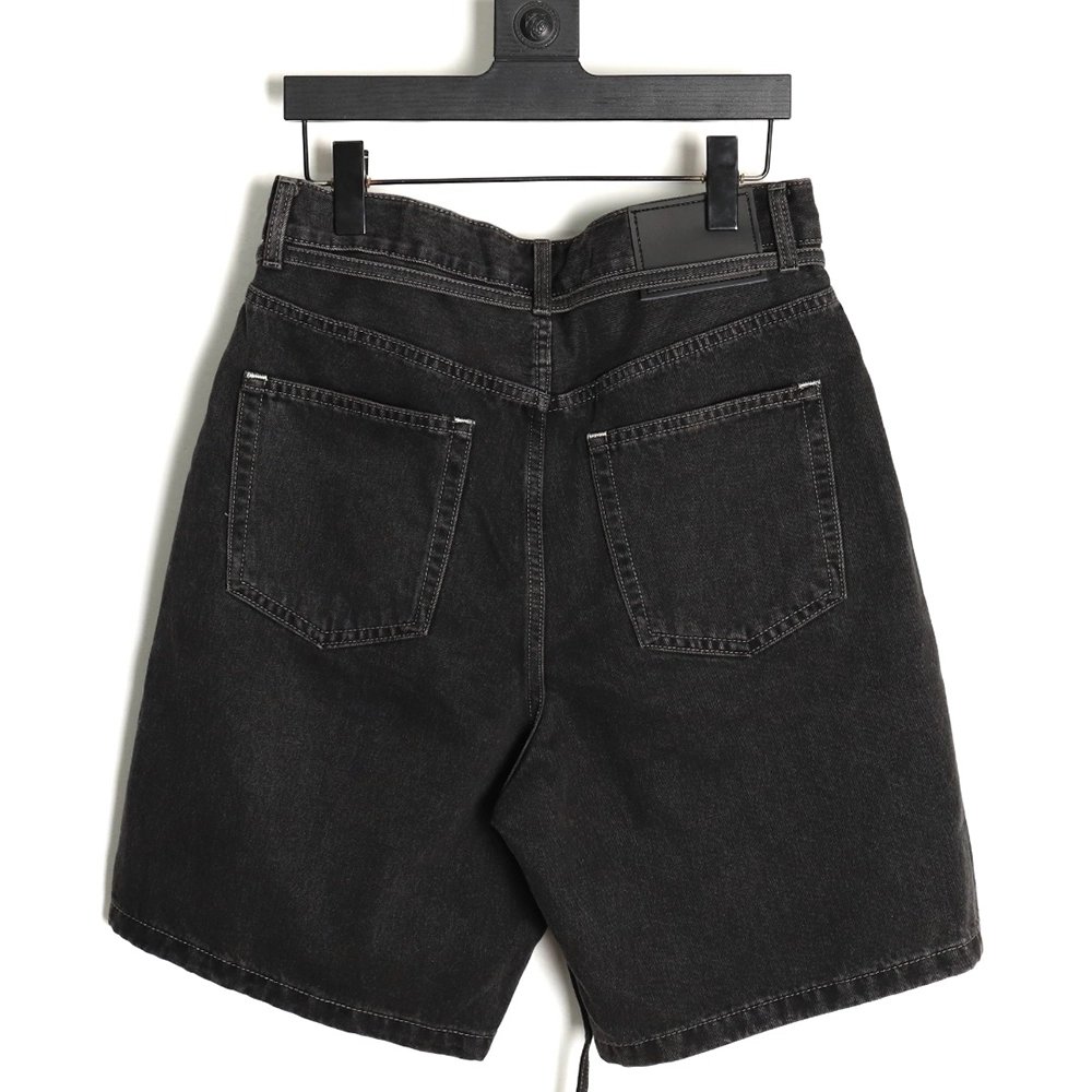 Acne Studios Belted Denim Shorts,Acne Studios