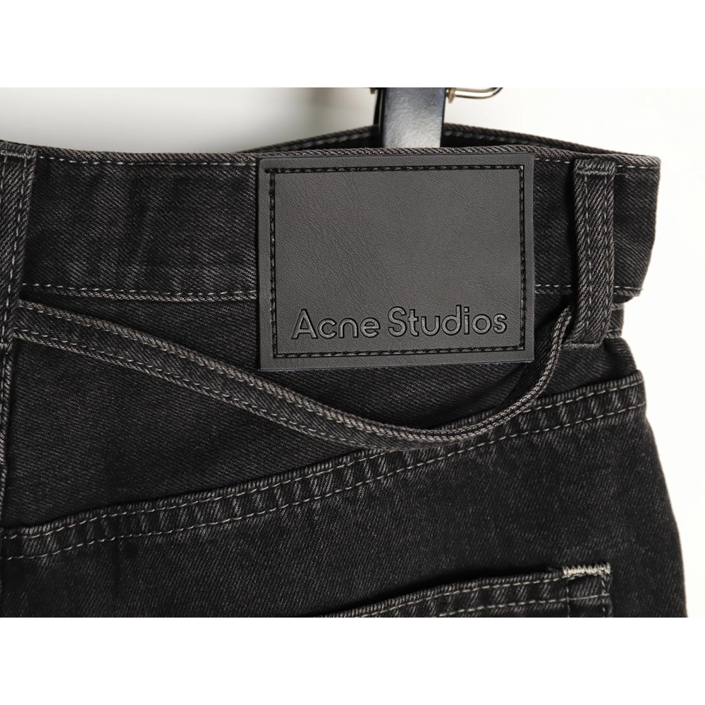 Acne Studios Belted Denim Shorts,Acne Studios