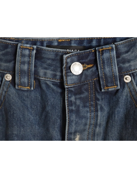 Balenciaga Distressed Denim Shorts,Balenciaga