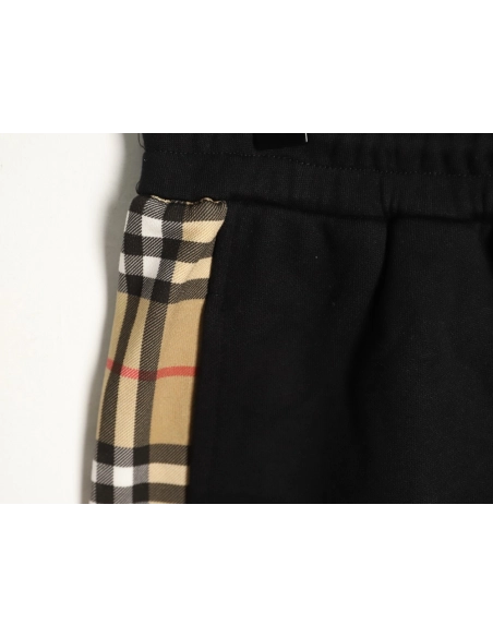 Burberry side-check webbing shorts TSK1,Burberry