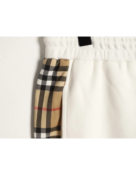 Burberry side-check webbing shorts,Burberry