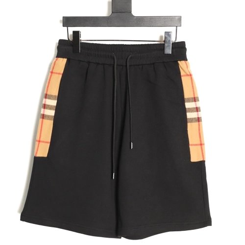 Burberry half-check pattern webbing shorts,Burberry
