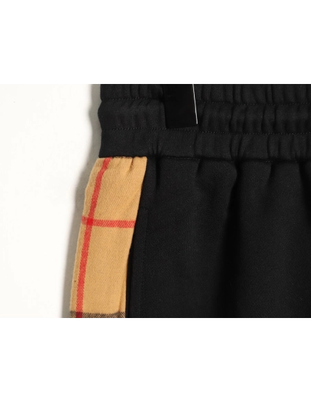 Burberry half-check pattern webbing shorts,Burberry