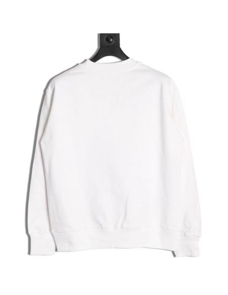 Loewe Four-Leaf Clover Print Crewneck Sweatshirt,Loewe