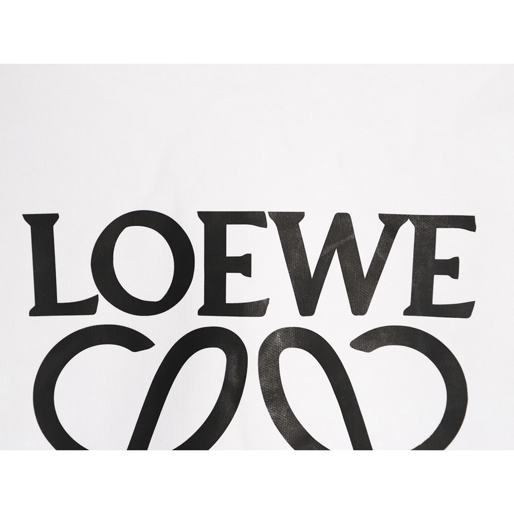 Loewe Four-Leaf Clover Print Crewneck Sweatshirt,Loewe