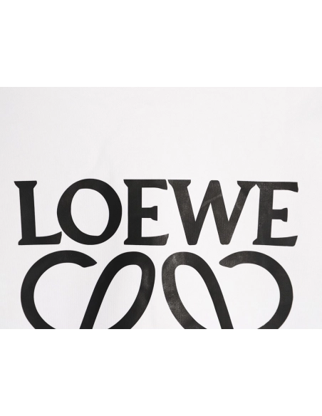 Loewe Four-Leaf Clover Print Crewneck Sweatshirt,Loewe
