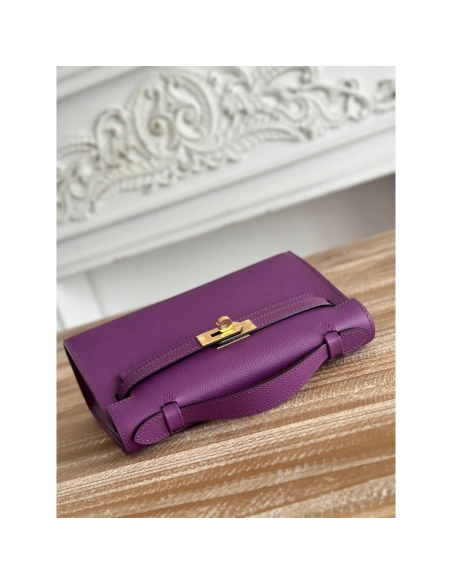 Hermes kelly mini pouchette bags H087225 22cm,Hermes Bags