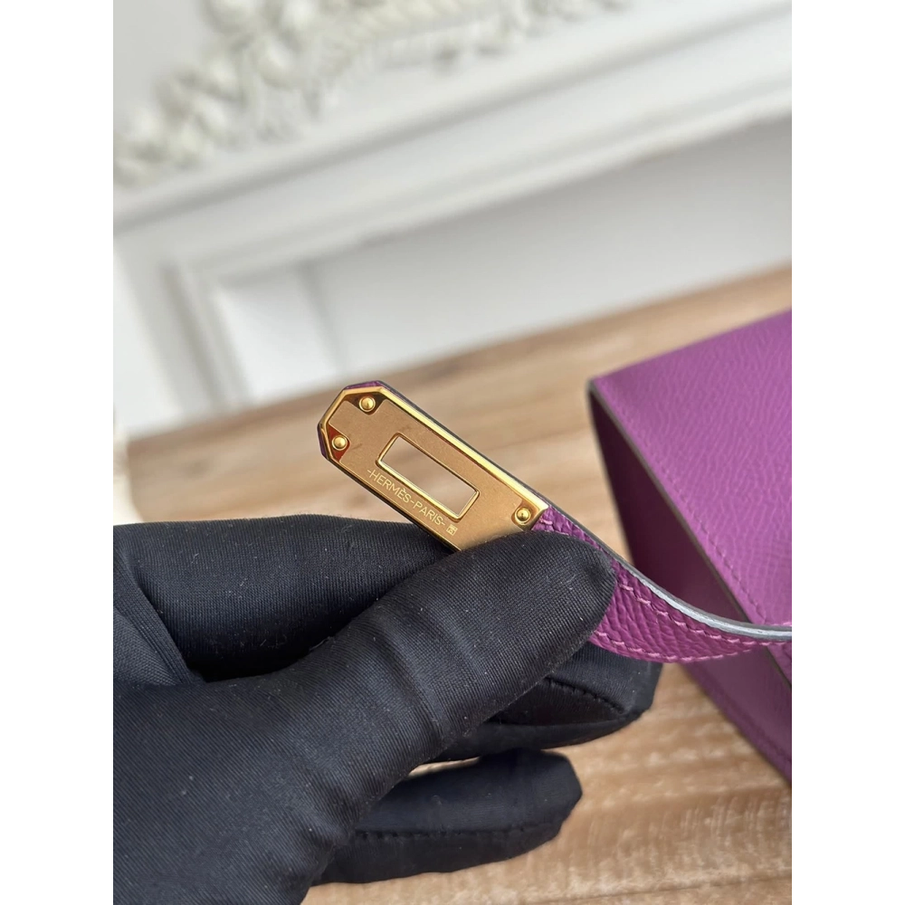Hermes kelly mini pouchette bags H087225 22cm,Hermes Bags